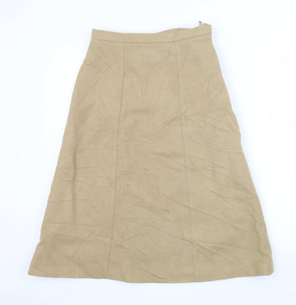 Dereta Womens Beige   Straight & Pencil Skirt Size 12