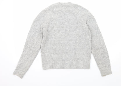 Kiabi Womens Grey  Knit Pullover Jumper Size 10