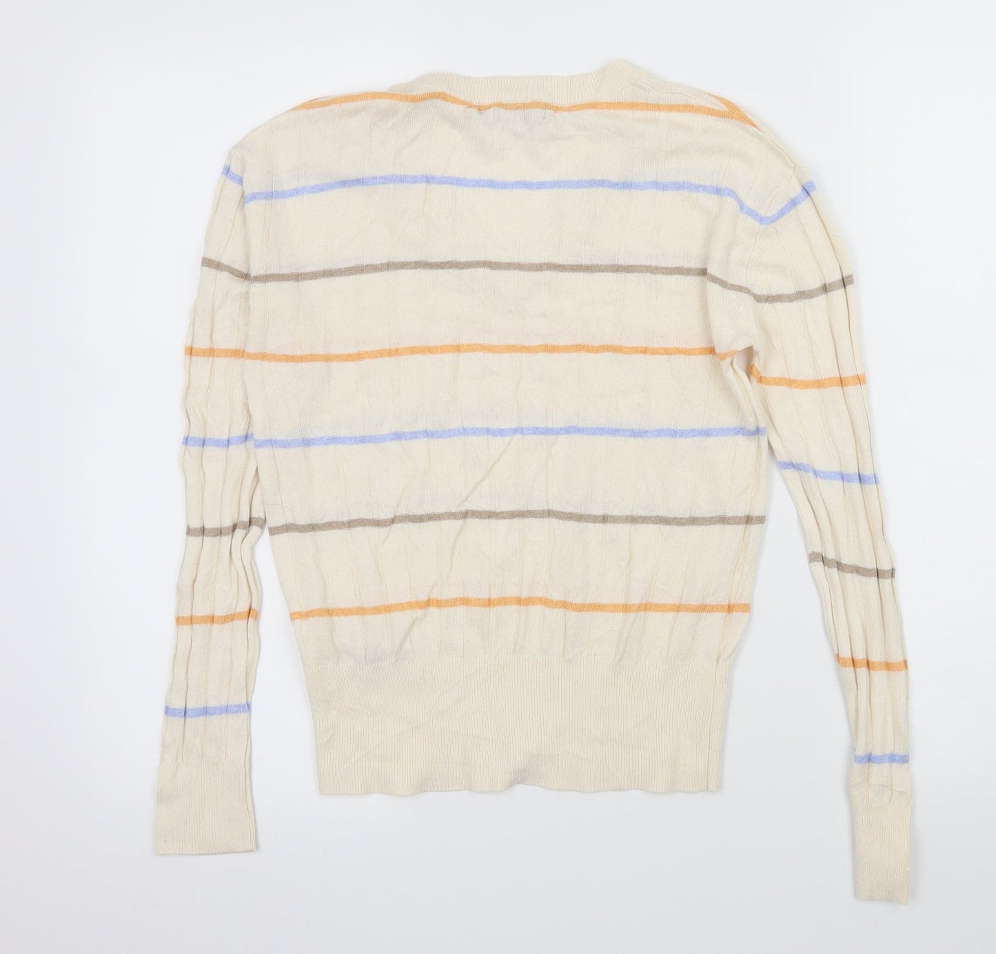 Womens UK Size S Marks and Spencer Ivory Pullover Jumper