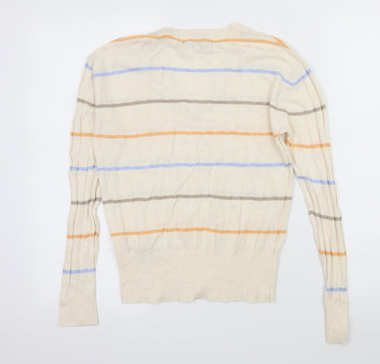 Womens UK Size S Marks and Spencer Ivory Pullover Jumper