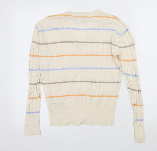 Womens UK Size S Marks and Spencer Ivory Pullover Jumper