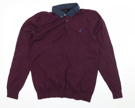 Womens UK Size L NEXT Purple Pullover Jumper