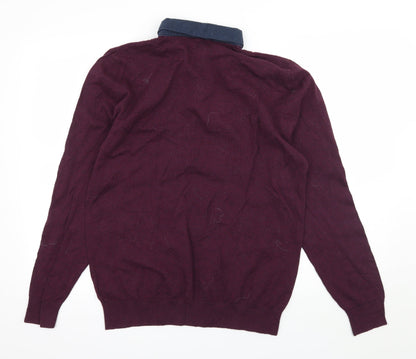 Womens UK Size L NEXT Purple Pullover Jumper