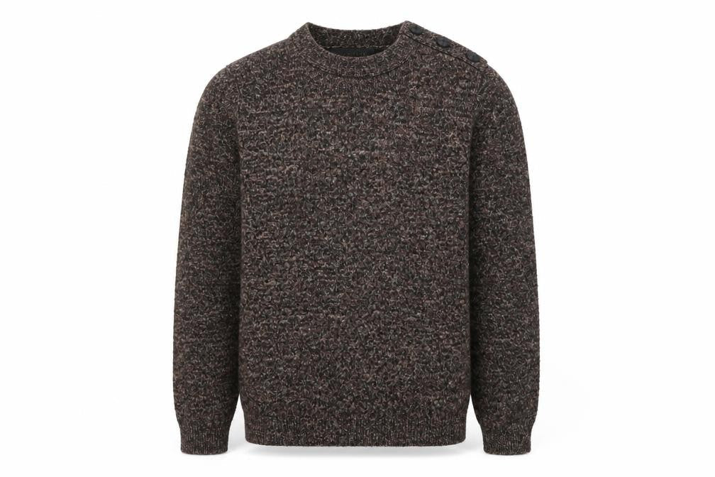 Mens UK Size S Topman Brown Pullover Jumper