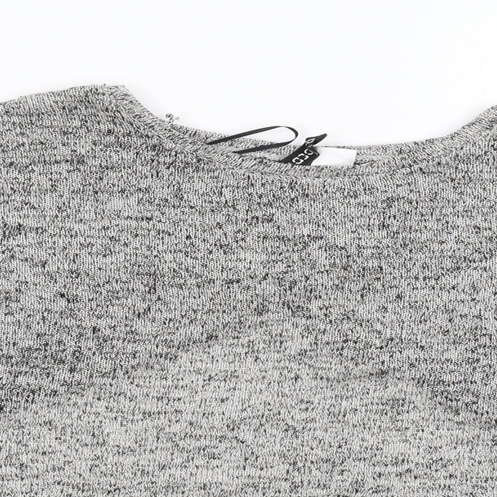 Divided by H&M Womens Grey   Pullover Jumper Size XS  - CROPPED