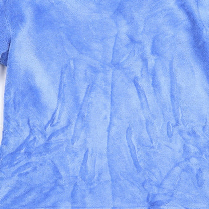 Damart Womens Blue  Fleece Top Pyjama Top Size S