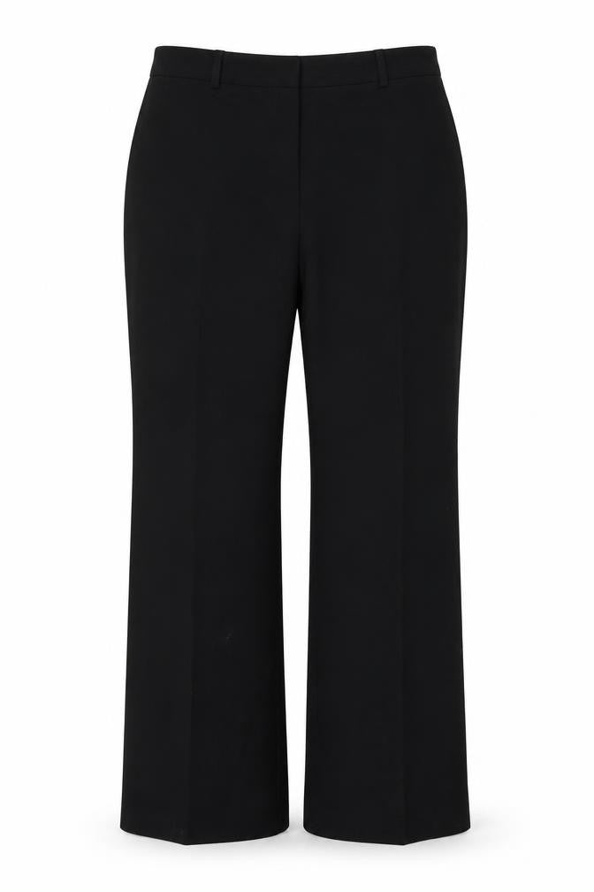 Womens UK Size 16 Preworn Regular Fit  Black Trousers