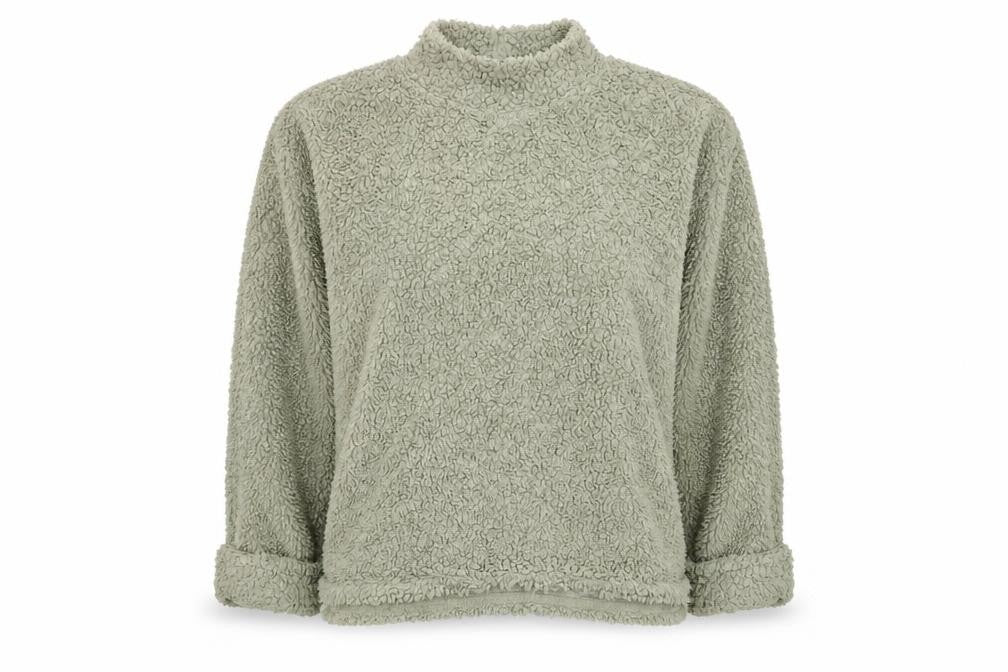 Womens UK Size 12 PRETTYLITTLETHING Green Pullover Jumper