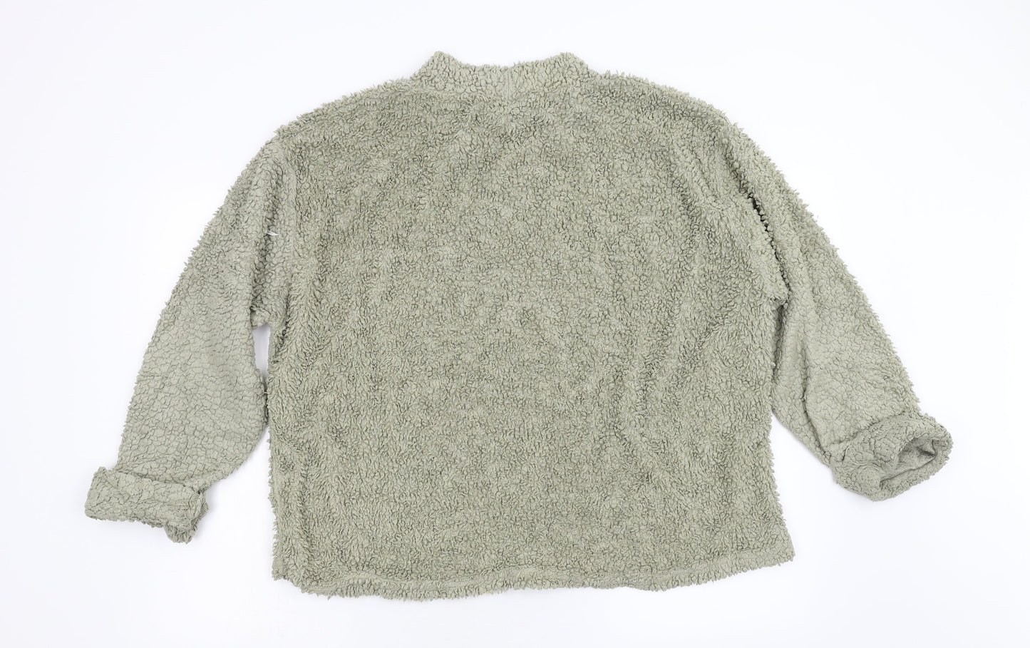 Womens UK Size 12 PRETTYLITTLETHING Green Pullover Jumper