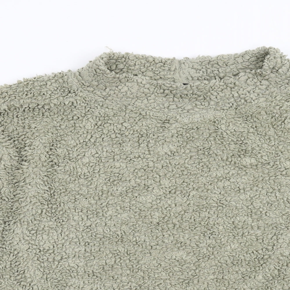 Womens UK Size 12 PRETTYLITTLETHING Green Pullover Jumper