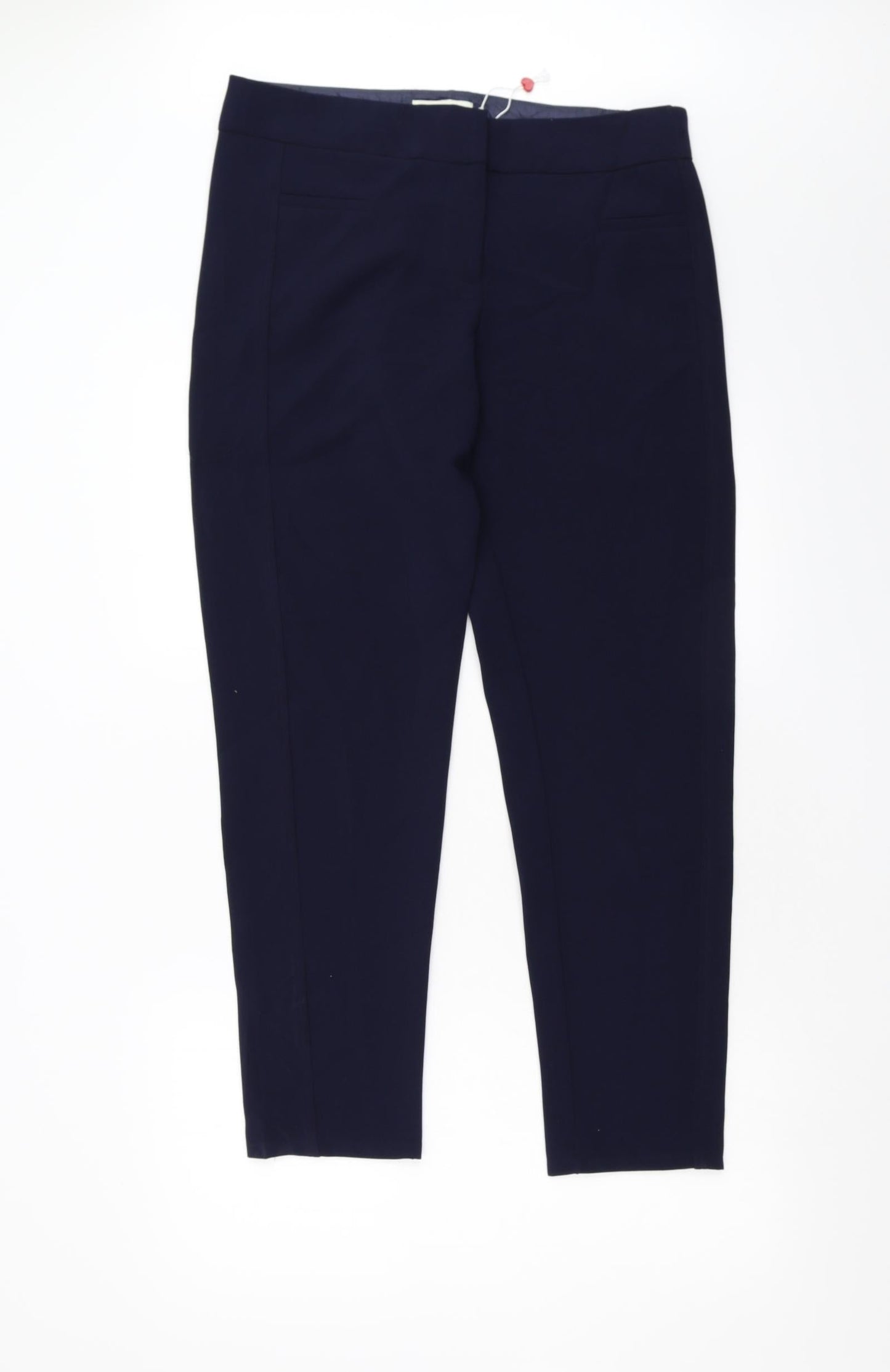 Womens UK Size 14 Louche Regular Fit  Blue Trousers