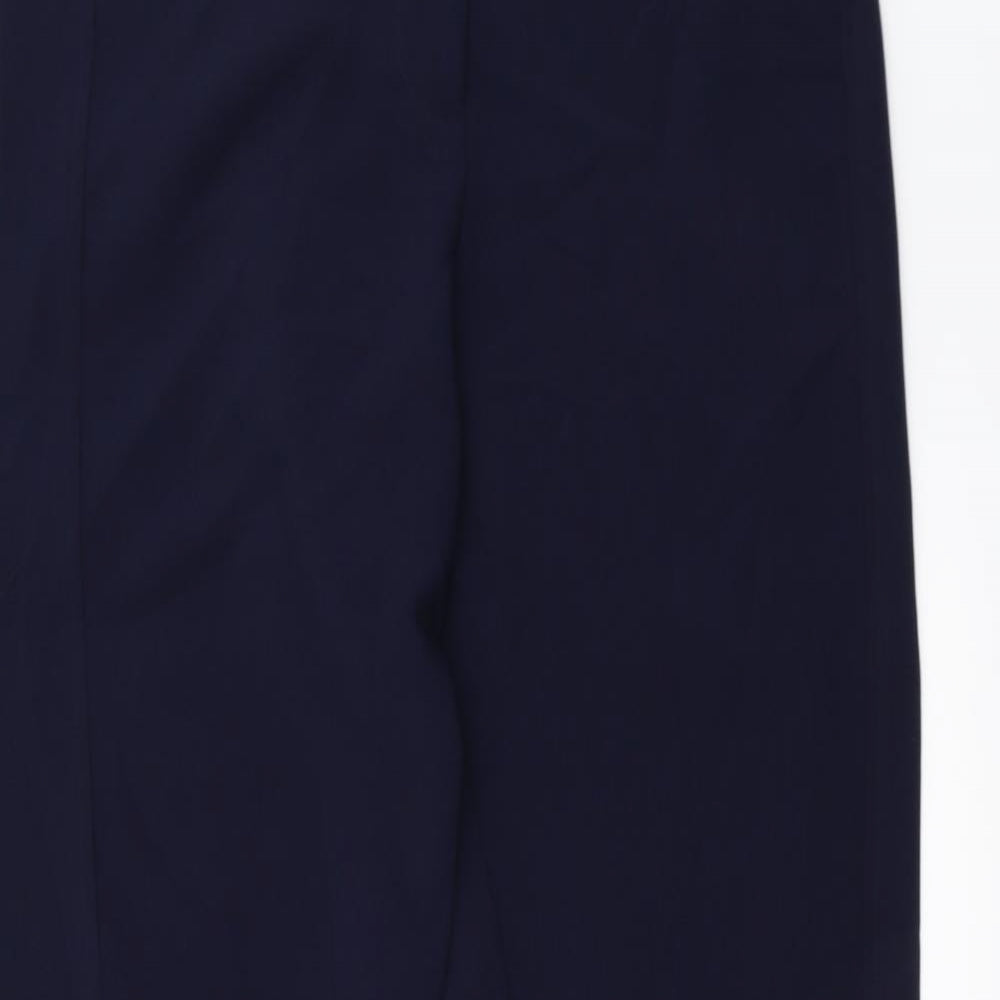 Womens UK Size 14 Louche Regular Fit  Blue Trousers
