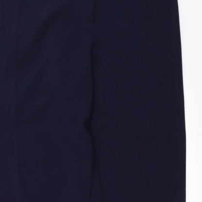 Womens UK Size 14 Louche Regular Fit  Blue Trousers