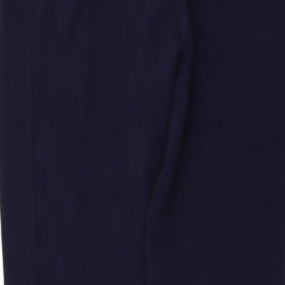 Womens UK Size 14 Louche Regular Fit  Blue Trousers