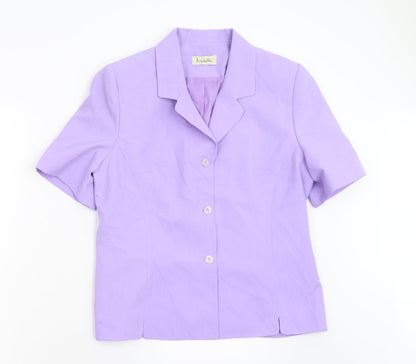 Womens UK Size 14 Isabelle Purple Jacket