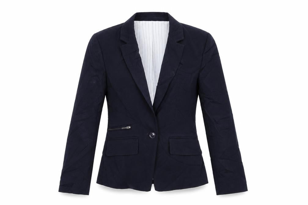 Womens UK Size 8 Debenhams Regular Blue Suit Jacket