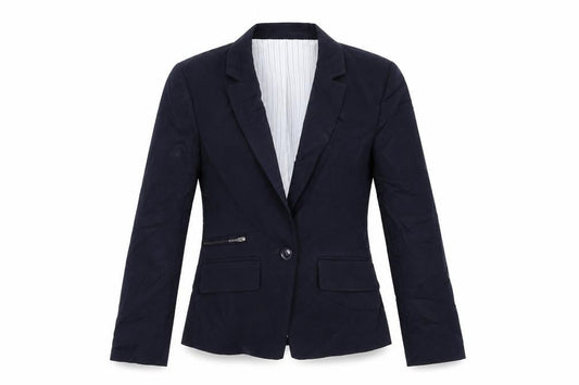 Womens UK Size 8 Debenhams Regular Blue Suit Jacket