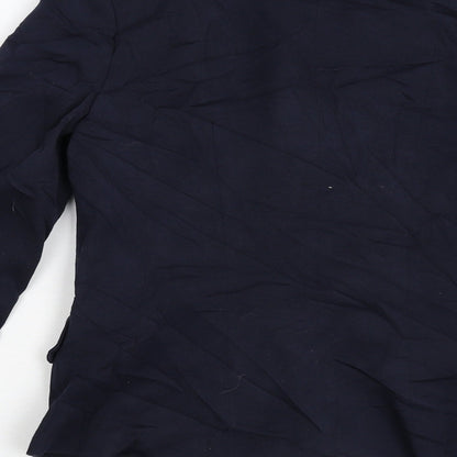 Debenhams Womens Blue   Jacket Suit Jacket Size 8