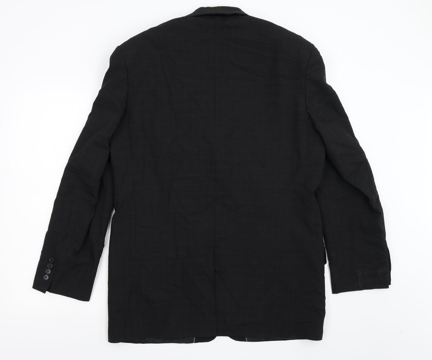 Mens UK Size 40 NEXT Regular Black Suit Jacket