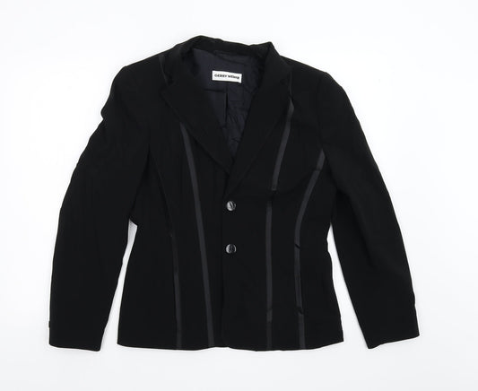 Gerry Weber Womens Black   Jacket  Size 12