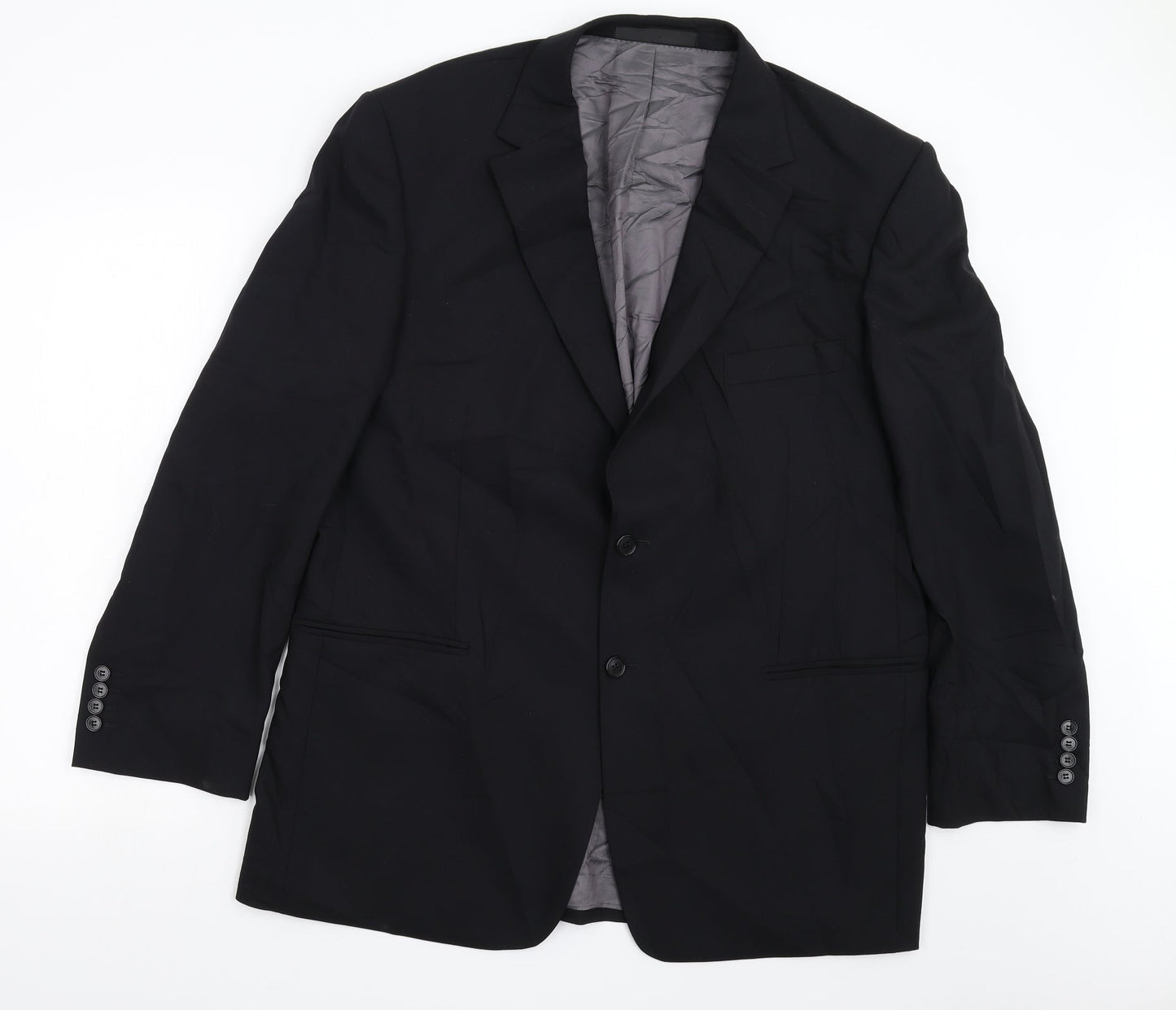 Womens UK Size 44 Marks and Spencer Regular Black Suit Jacket
