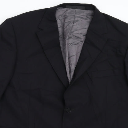 Womens UK Size 44 Marks and Spencer Regular Black Suit Jacket