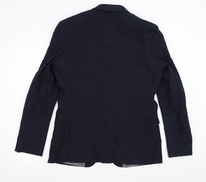 Red Herring Mens Blue   Jacket Suit Jacket Size 42