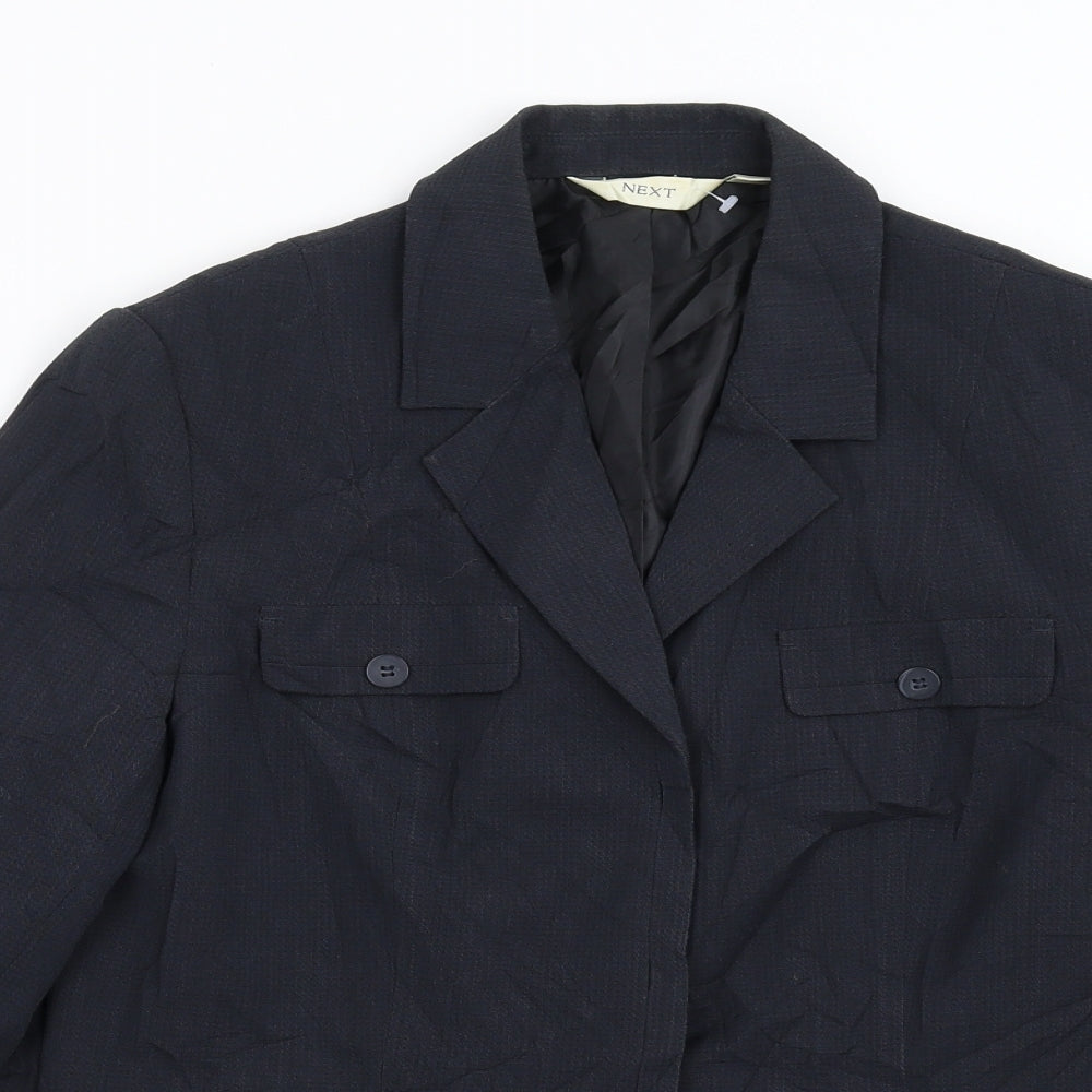 Womens UK Size 12 NEXT Blue Jacket