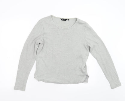 Womens UK Size 12 New Look Grey Pullover Jumper