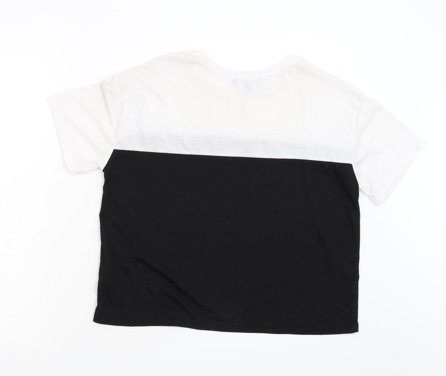 Primark Womens Black   Basic T-Shirt Size S