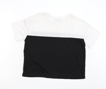 Primark Womens Black   Basic T-Shirt Size S