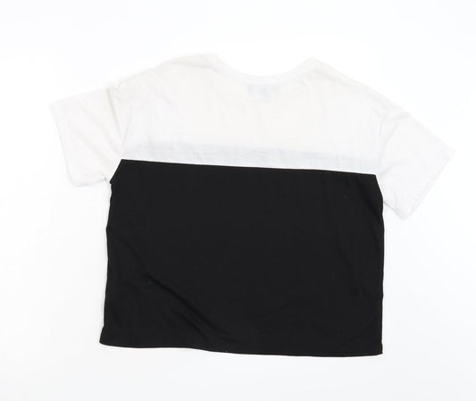 Primark Womens Black   Basic T-Shirt Size S