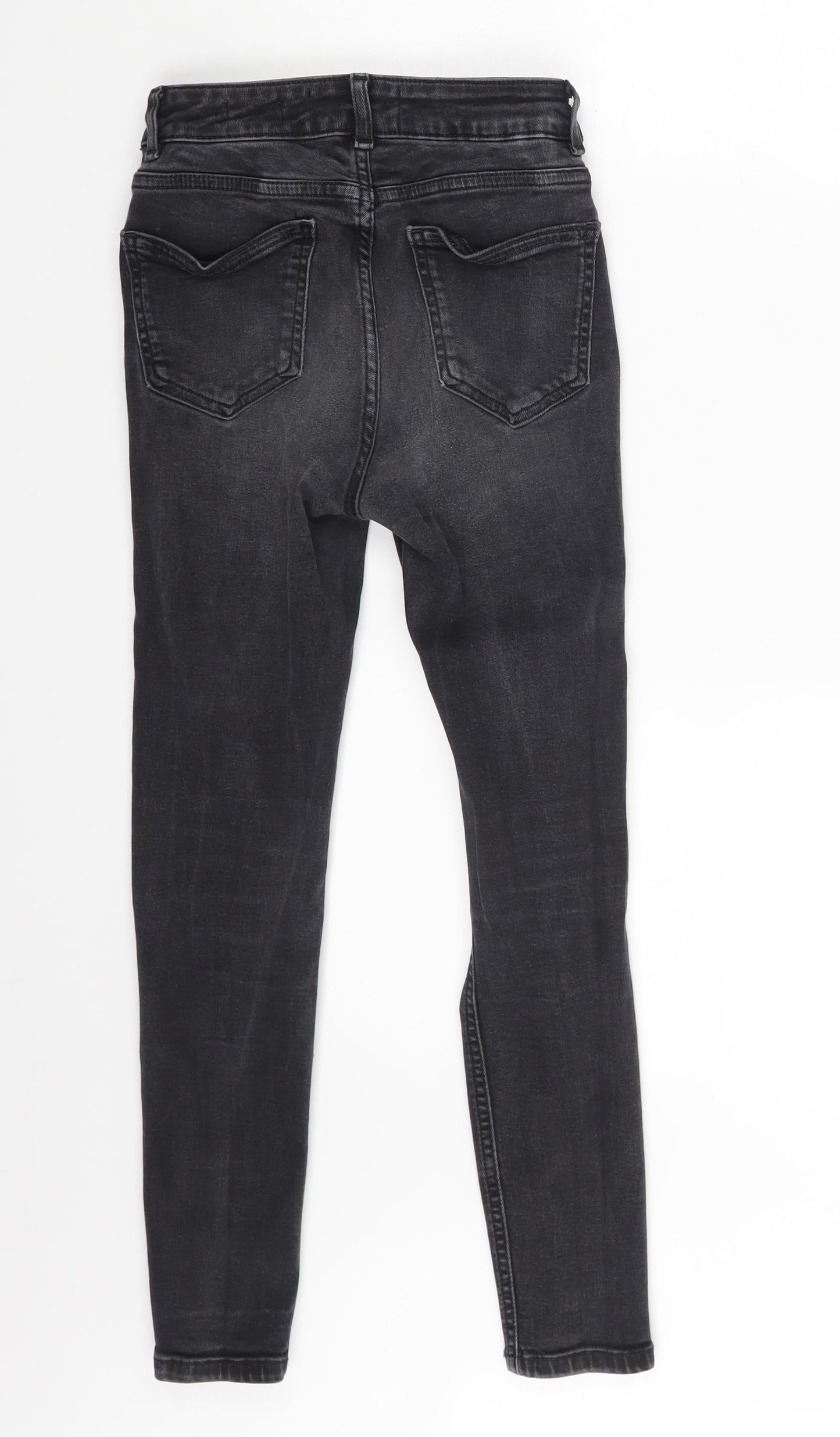 New Look Girls Grey  Denim Skinny Jeans Size 11 Years