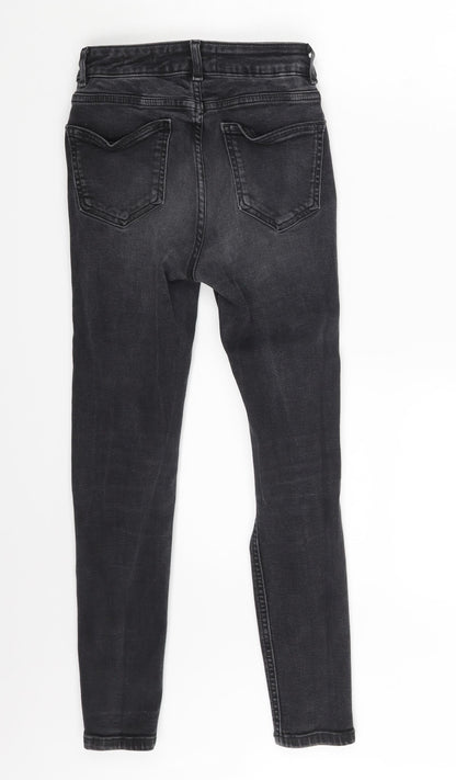 New Look Girls Grey  Denim Skinny Jeans Size 11 Years