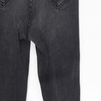 New Look Girls Grey  Denim Skinny Jeans Size 11 Years