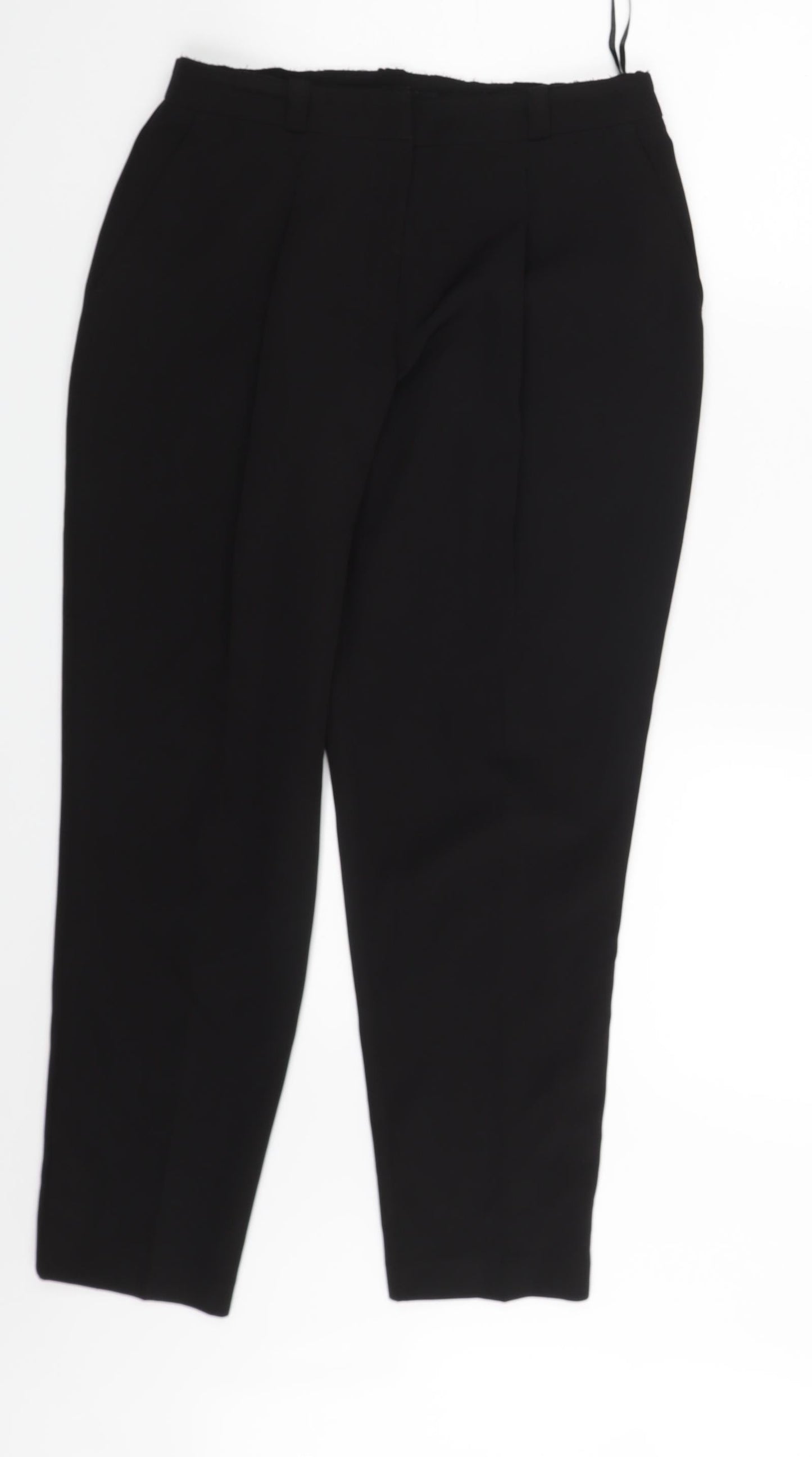 New Look Womens Black   Trousers  Size 8 L25 in