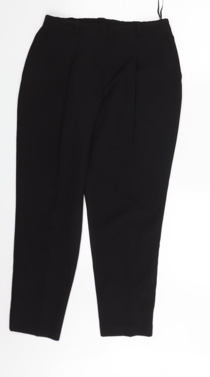 New Look Womens Black   Trousers  Size 8 L25 in
