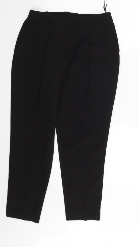 New Look Womens Black   Trousers  Size 8 L25 in