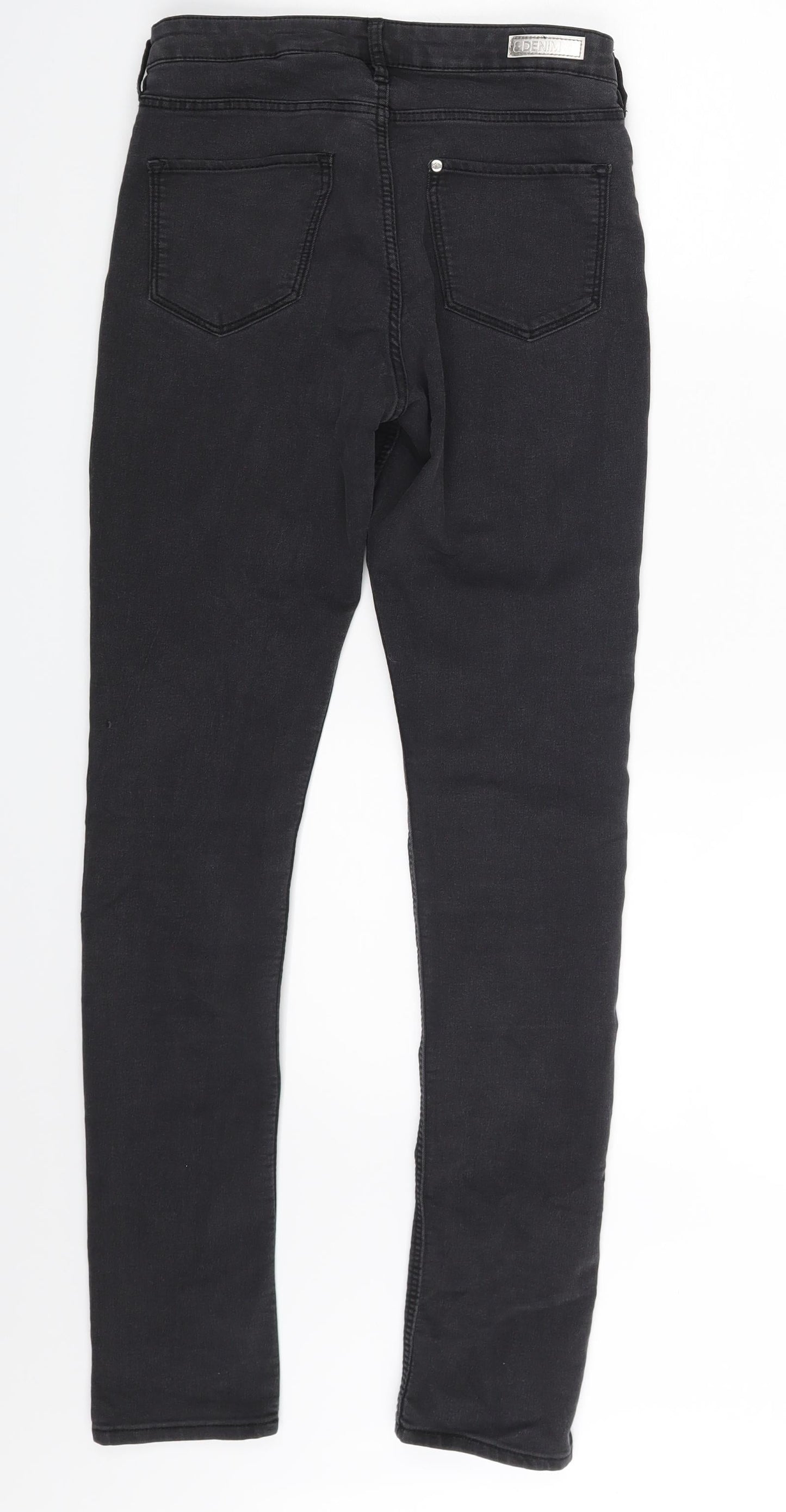 H&M Girls Grey  Denim Skinny Jeans Size 13-14 Years