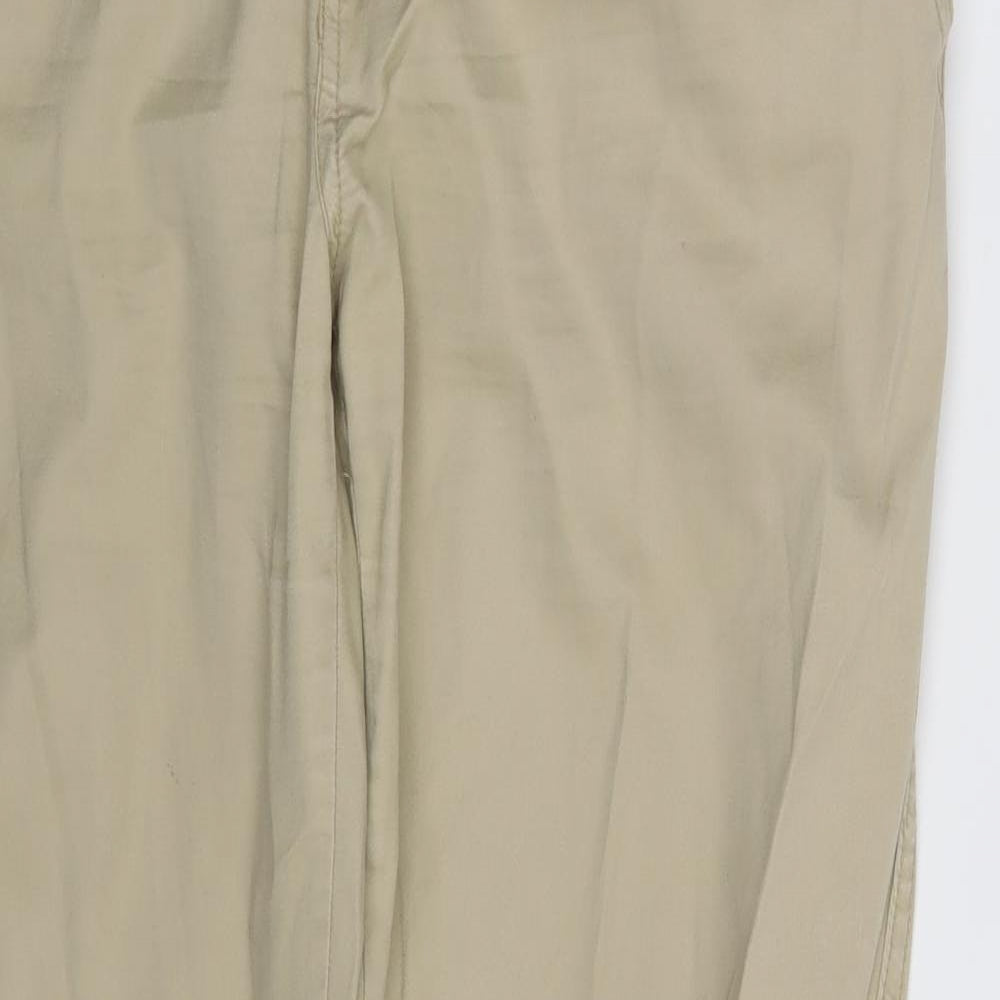 New Look Womens Beige   Chino Trousers Size 14 L30 in