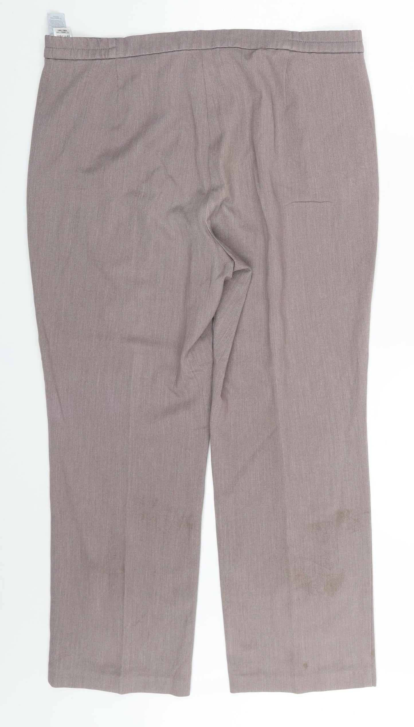 Womens UK Size 14 M&S Regular Fit  Purple Trousers