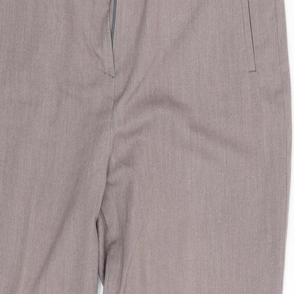 Womens UK Size 14 M&S Regular Fit  Purple Trousers