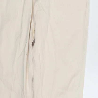 Bianca Womens Ivory   Trousers  Size 14 L28 in