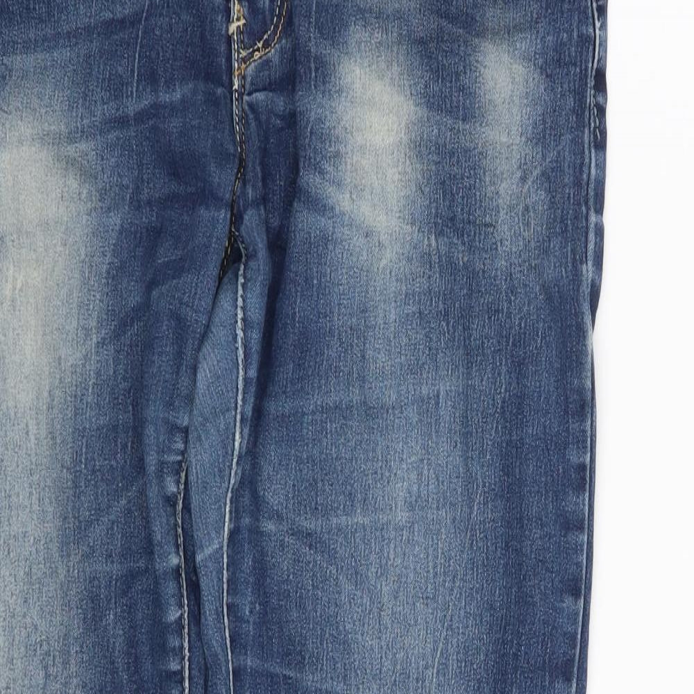 NP Womens Blue  Denim Skinny Jeans One Size L30 in