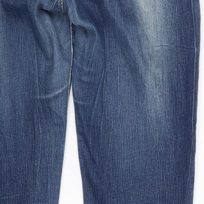 NP Womens Blue  Denim Skinny Jeans One Size L30 in