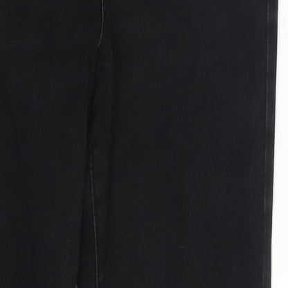 Denim Co. Womens Black  Denim Skinny Jeans Size 8 L26 in