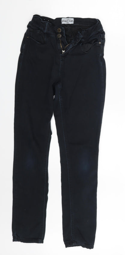 New Look Girls Black  Denim Skinny Jeans Size 13 Years