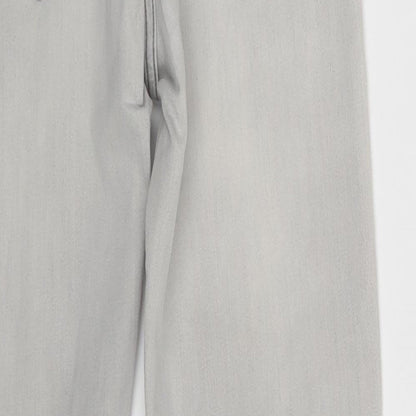 river is Womens White  Denim Skinny Jeans Size 10 L27 in