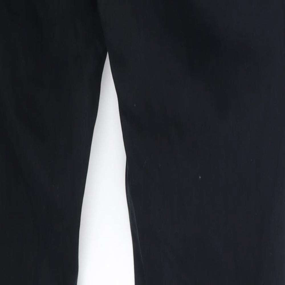 40 Womens Black  Denim Skinny Jeans One Size L29 in