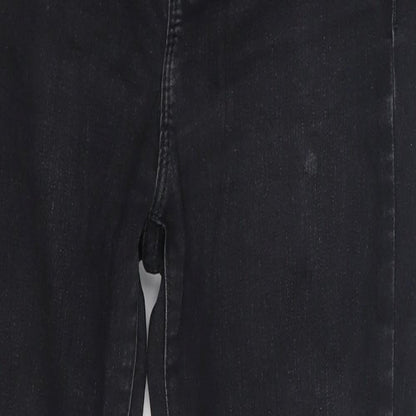 New Look Womens Black  Denim Skinny Jeans Size 8 L25 in